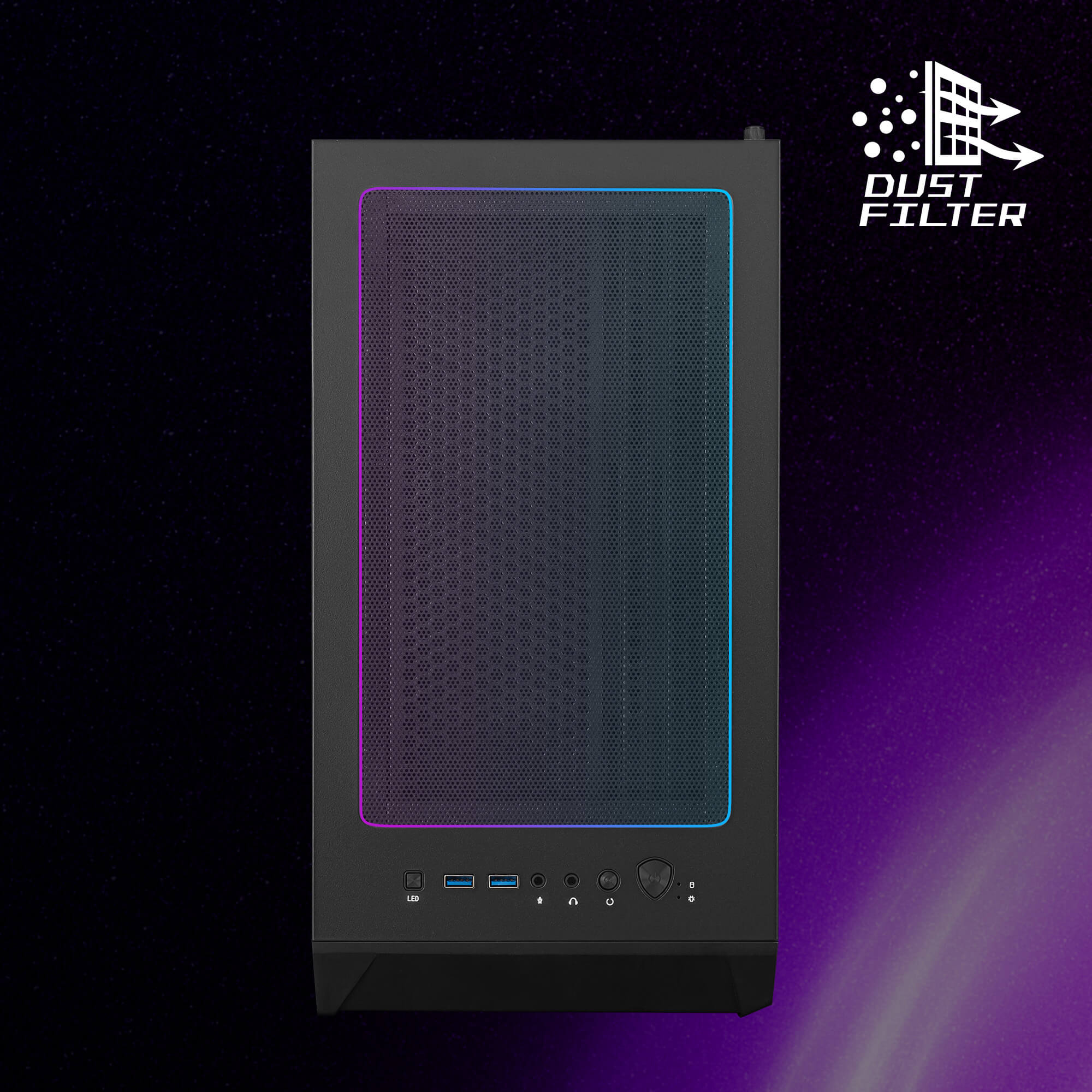 MSI Gaming Desktop Codex R 13NUC5-087US Intel Core i5-13400F 16GB DDR5 1 TB PCIe SSD GeForce RTX 4060 Windows 11 Home 64-bit 10 Codex R series gaming desktop